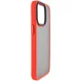 TPU+PC чохол Metal Buttons для Apple iPhone 13 Pro Max (6.7") Червоний