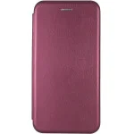 Шкіряний чохол-книжка Classy для Realme C33 Бордовий