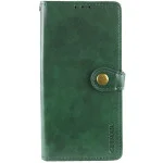 Шкіряний чохол-книжка GETMAN Gallant (PU) для Google Pixel 7 Pro Зелений