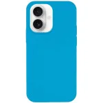 Чохол Silicone Case Full Protective (AA) NO LOGO для Apple iPhone 16 Plus (6.7") Блакитний / Blue