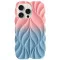 TPU чохол Leaf для Apple iPhone 16 Pro (6.3") Pink / Blue