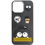 Чохол TPU Leather Toys для Apple iPhone 17 Pro Max (6.9") Monster / Black