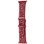 Ремінець Bling World Rock Diamond для Apple Watch 42(ser.1-3)/44/45/46/49mm Червоний