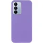 Шкіряний чохол Leather Case Metal Buttons для Samsung Galaxy S23 FE Light Purple