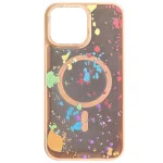 Чохол TPU+PC Flush with MagSafe для Samsung Galaxy S25 Ultra Desert gold
