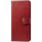 Шкіряний чохол-книжка GETMAN Gallant (PU) для Xiaomi Redmi Note 10 5G / Poco M3 Pro Червоний