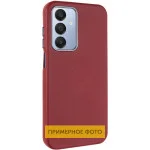Шкіряний чохол Leather Case Metal Buttons для Samsung Galaxy S25 Ultra Red