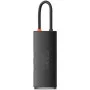 Перехідник HUB Baseus Lite Series 6in1 (Type-C to HDMI + 2xUSB 3.0 + PD+SD/TF) (WKQX05) Black