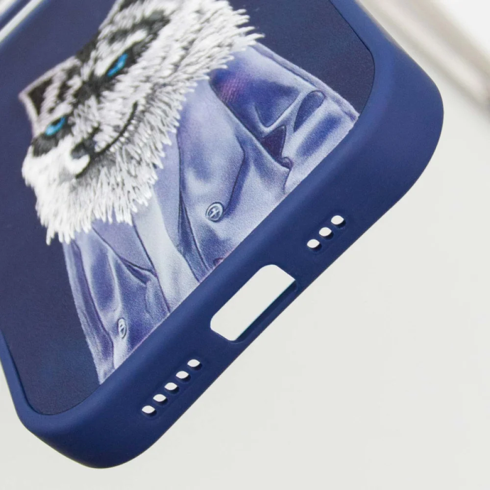 TPU+PC чохол Friends для Apple iPhone 15 (6.1") Blue Wolf