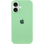 Чохол Silicone Case Full Protective (AA) для Apple iPhone 16 Plus (6.7") Зелений / Pistachio