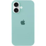 Чохол Silicone Case Full Protective (AA) для Apple iPhone 16 Plus (6.7") Бірюзовий / Beryl