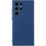 Чохол Silicone Cover Lakshmi Full Camera (AA) with MagFit для Samsung Galaxy S26 Ultra Синій / Navy blue
