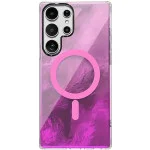 Чохол TPU Shiny Mountain (MagFit) для Samsung Galaxy S26 Ultra Pink