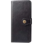 Шкіряний чохол-книжка GETMAN Gallant (PU) для Samsung Galaxy A12 / M12 Чорний