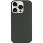 Чохол Silicone Case (AA) NO LOGO with MagSafe для Apple iPhone 16 Pro Max (6.9") Зелений / Cyprus Green