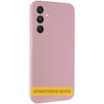 Чохол Silicone Cover Lakshmi Full Camera (AAA) для Samsung Galaxy A12 Рожевий / Pink Sand