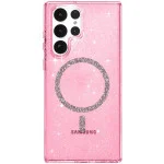 Чохол TPU Eclipse Sparkle (MagFit) для Samsung Galaxy S26 Ultra Pink