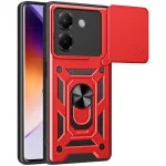 Чохол Ummi Camshield Serge Ring для Xiaomi Poco F7 Червоний / Red