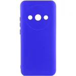 Чохол TPU GETMAN Liquid Silk Full Camera для Xiaomi Redmi A3 Синій / Iris
