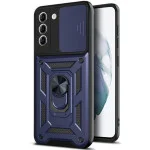 Чохол Ummi Camshield Serge Ring для Samsung Galaxy S22 Синій / Navy