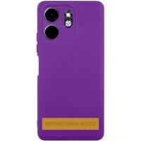 Чохол TPU GETMAN Liquid Silk Full Camera для Motorola Edge 50 Fusion Фіолетовий / Purple