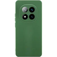 Чохол TPU GETMAN Liquid Silk Full Camera для Xiaomi Redmi Note 15 Pro 4G Зелений / Dark green