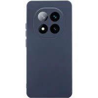 Чохол TPU GETMAN Liquid Silk Full Camera для Xiaomi Redmi Note 15 Pro 4G Синій / Midnight Blue