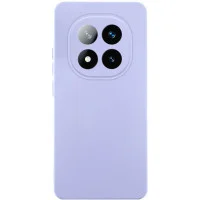 Чохол TPU GETMAN Liquid Silk Full Camera для Xiaomi Redmi Note 15 Pro 4G Бузковий / Light purple