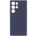 Чохол TPU GETMAN Liquid Silk Full Camera для Samsung Galaxy S26 Ultra Синій / Midnight Blue