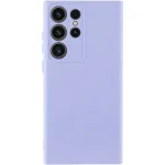 Чохол TPU GETMAN Liquid Silk Full Camera для Samsung Galaxy S26 Ultra Бузковий / Light purple