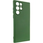 Чохол TPU GETMAN Liquid Silk Full Camera для Samsung Galaxy S26 Ultra Зелений / Dark green
