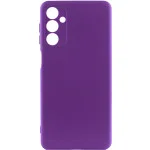 Чохол TPU GETMAN Liquid Silk Full Camera для Samsung Galaxy A34 5G Фіолетовий / Purple
