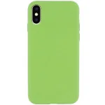 Чохол Silk Full Protective (AA) NO LOGO для Apple iPhone X / XS (5.8") М'ятний / Mint
