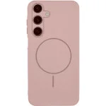 Чохол Silicone Cover Lakshmi Full Camera (AA) with Magnetic Fit для Samsung Galaxy A27 Рожевий / Pink Sand