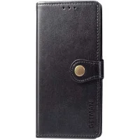 Шкіряний чохол-книжка GETMAN Gallant (PU) для Xiaomi Redmi 10C Чорний