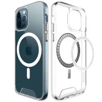 Чохол TPU Space Case with Magnetic Fit для Apple iPhone 14 Pro (6.1") Прозорий