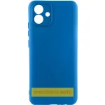 Чохол TPU GETMAN Liquid Silk Full Camera для Samsung Galaxy A17 4G/5G Синій / Royal blue