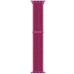 Ремінець Nylon для Apple Watch 42(ser.1-3)/44/45/46/49mm Малиновий / Dragon Fruit