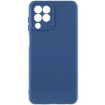Чохол TPU GETMAN Liquid Silk Full Camera для Samsung Galaxy M33 5G Синій / Navy Blue