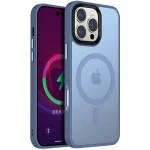Чохол Ummi Colorful with MagSafe для Apple iPhone 16 Pro Max (6.9") Блакитний / Sierra Blue
