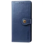Шкіряний чохол-книжка GETMAN Gallant (PU) для ZTE Blade A72 Синій