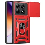 Чохол Ummi Camshield Serge Ring для Xiaomi 14T Pro Червоний