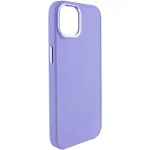 TPU чохол Bonbon Metal Style для Apple iPhone 14 (6.1") Бузковий / Dasheen