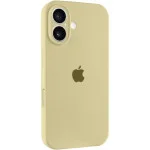 Чохол Silicone Case Full Camera Protective (AA) для Apple iPhone 16 Plus (6.7") Жовтий / Mellow Yellow