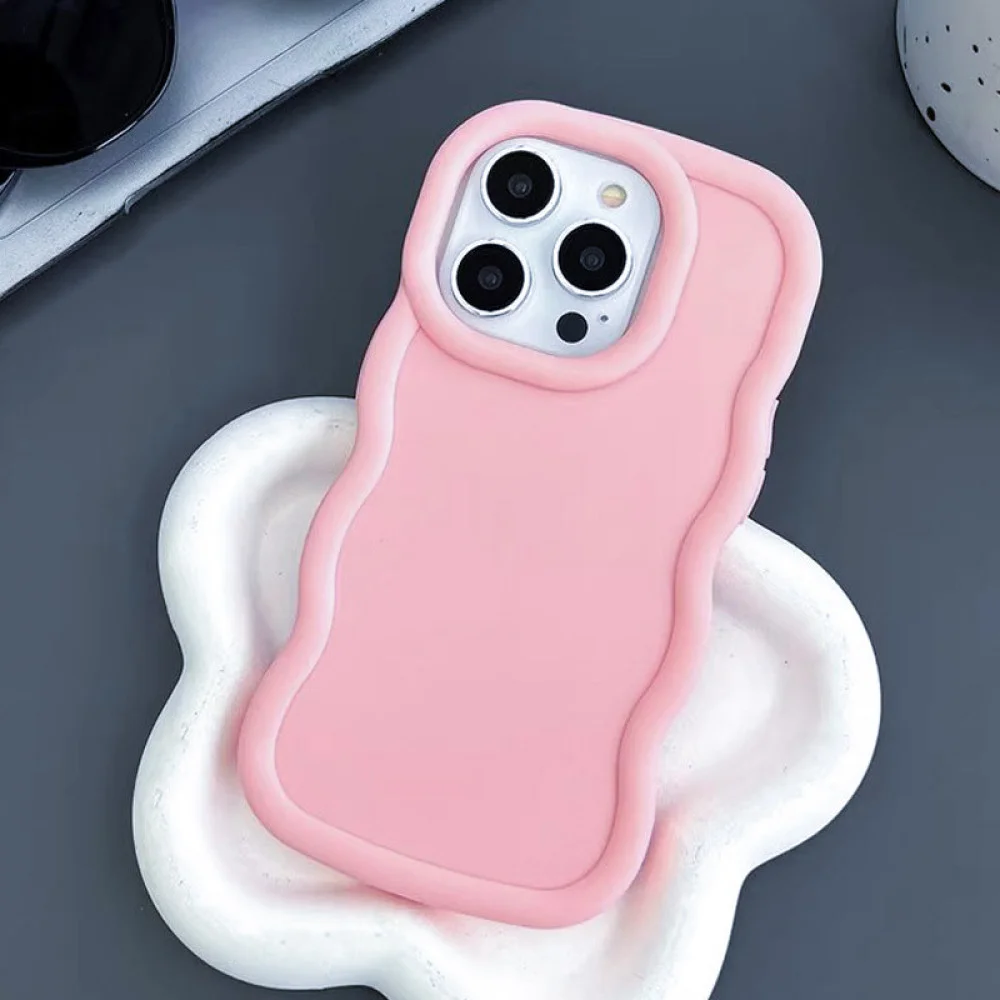 Чохол TPU Ripple для Apple iPhone 13 Pro Max (6.7") Pink